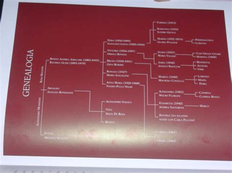 albero genealogico mussolini